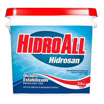 Cloro Hidroall Hidrosan Plus 2,5kg