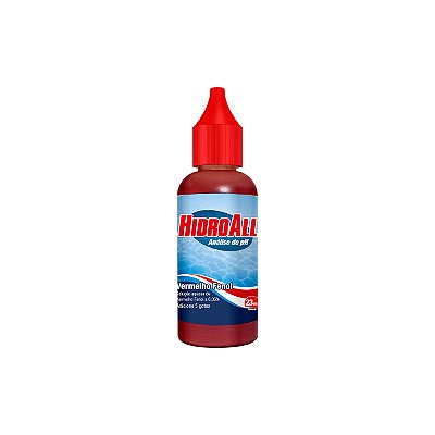 Reagente para Análise de pH Vermelho Fenol Hidroall 23ml