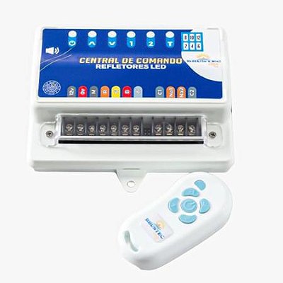Central de Comando com Timer 6A 72W Brustec