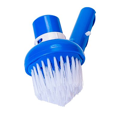 Escova Aspiradora p/ Piscina Brustec Cerdas Nylon