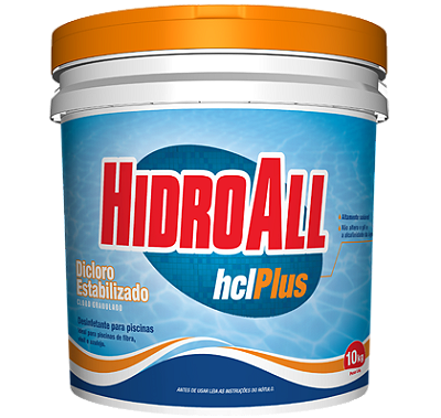 Cloro HCL Plus Dicloro Hidroall 10kg