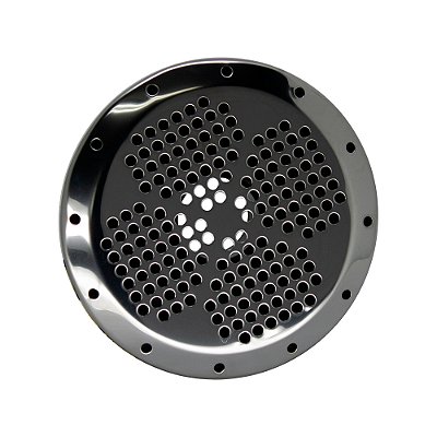 Ralo Anti Turbilhão Pool Devices Gloss p/ Piscina em PP c/ Frente em Inox 316 50mm