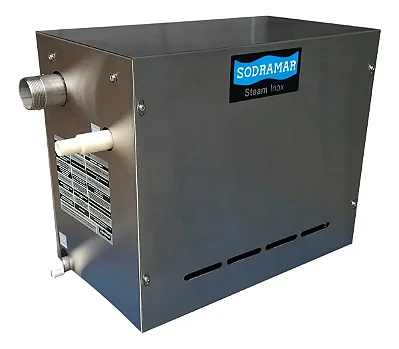 Gerador de Vapor Sodramar Steam Inox 15 KW