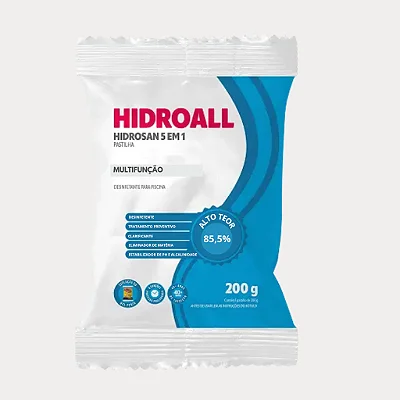 Hidroall - Pastilha 5 em 1 - 200 gr
