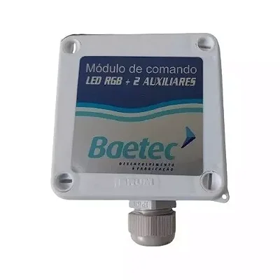 Quadro de Comando Baetec -LED - RGB C/ 2 Auxiliares