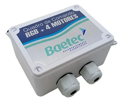 Quadro de Comando Baetec -RGB C/ 4 Auxiliares