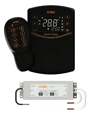 Smart Pool THOLZ - 4 aux. (1filtro + 1 aquec. + 2 bombas até 1 CV) "c/ fonte de 200W 2º Geração - 1462N