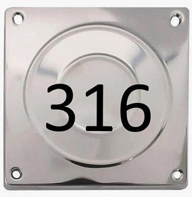 Tampa da Caixa de passagem Brustec - INOX Aço 316