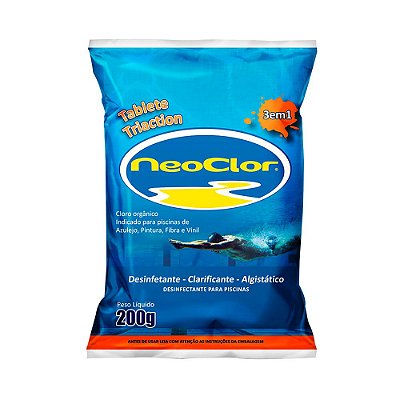 Tablete Triaction 3 em 1 Neoclor 200GR