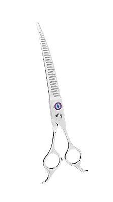 BLACK FRIDAY Tesoura Groom Show Akro 7,5" (Curva Tubarão)