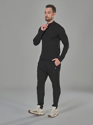 Blusa Térmica Fitness Masculina com Zíper