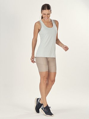 Bermuda Fitness Soft com Bolso Mineral Feminina