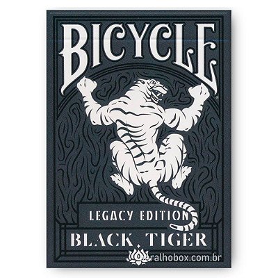 Baralho Bicycle Black Tiger Legacy V2