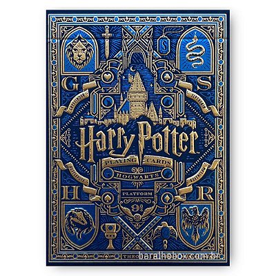 Baralho Harry Potter Azul (Ravenclaw / Corvinal)