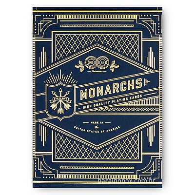 Baralho Monarchs Azul