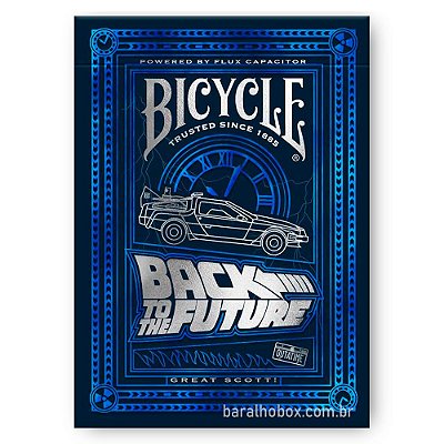 Baralho Bicycle Back to the Future (De Volta Para o Futuro)