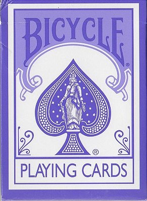 Baralho Bicycle Fashion Lavanda Reverse (Selo Azul)