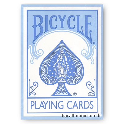 Baralho Bicycle Fashion Azul Claro Reverse (Selo Azul)