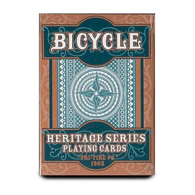Baralho Bicycle Heritage Series Tri-Tire #2 Azul