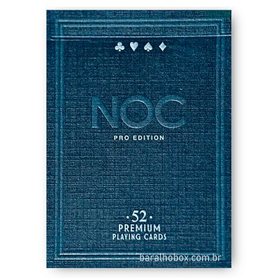 Baralho NOC PRO Azul - Navy Blue