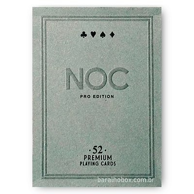 Baralho NOC PRO Cinza - Greystone