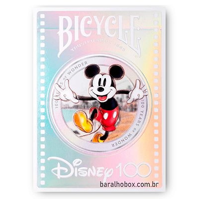 Baralho Bicycle Disney 100 Anniversary (Aniversário 100 anos)