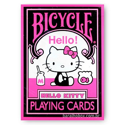 Baralho Bicycle Hello Kitty