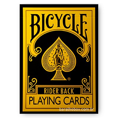Baralho Bicycle Reverse Amarelo