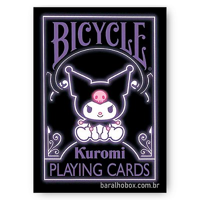 Baralho Bicycle Kuromi Hello Kitty