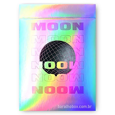 Baralho Moon Branco Holográfico