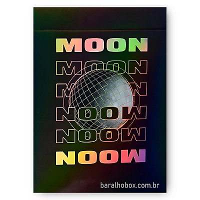 Baralho Moon Preto Holográfico