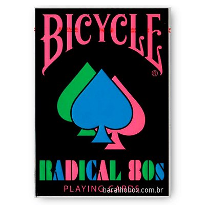 Baralho Bicycle Radical 80s