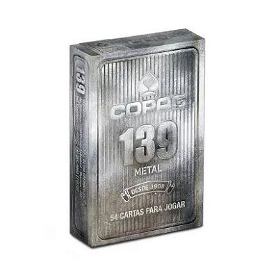 Baralho Copag 139 Metal