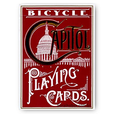 Baralho Bicycle Capitol Vermelho