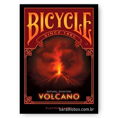 Baralho Bicycle Natural Disasters Volcano
