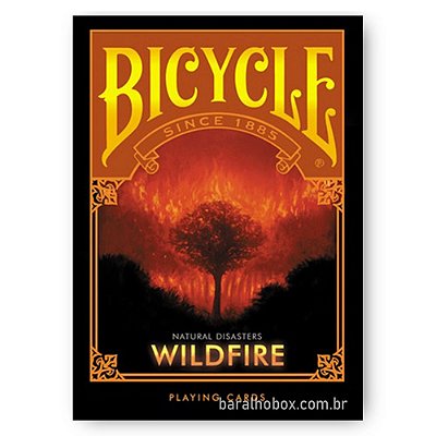 Baralho Bicycle Natural Disasters Wildfire