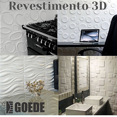 Placas Decorativas 3d