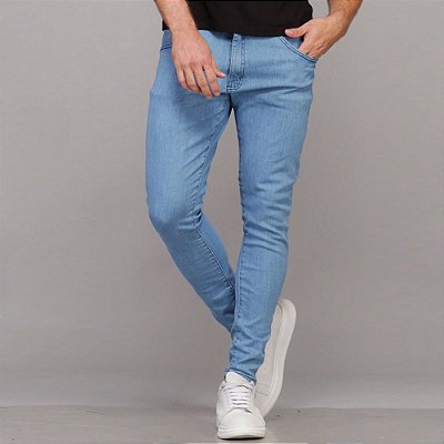 Calça Jeans Destroyed Masculina Skinny DT01 *