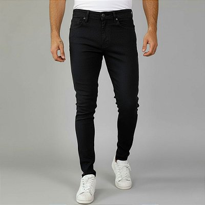 Calça Jeans Destroyed Masculina Skinny RW09 *