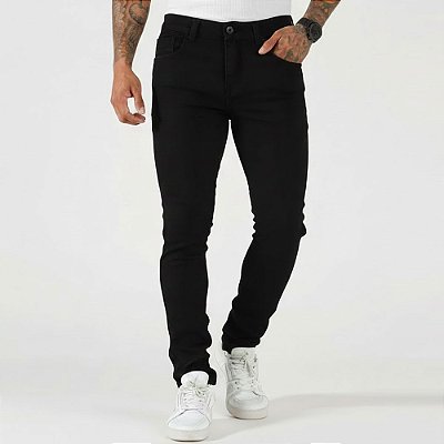 Calça Jeans Destroyed Masculina Skinny VK04 *
