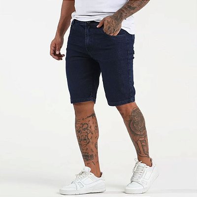 Bermuda Jeans Masculina Skinny VK08