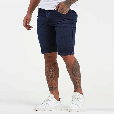 Bermuda Jeans Masculina Skinny VK10