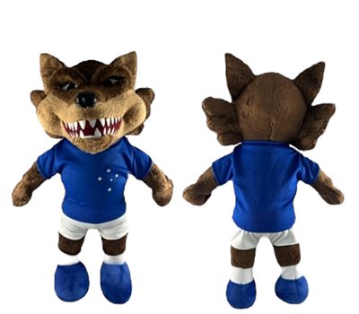 Mascote De Pelúcia Do Cruzeiro Raposão Oficial