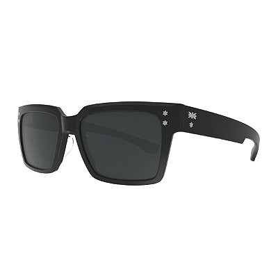 Óculos de Sol Unissex HB Rio Gloss Black Gray Lente Cinza