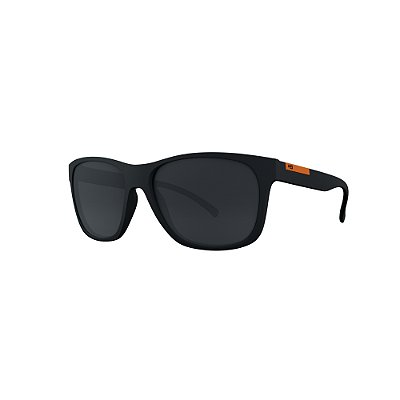 ÓCULOS DE SOL MASCULINO HB UNDERGROUND MATTE BLACK D ORANGE