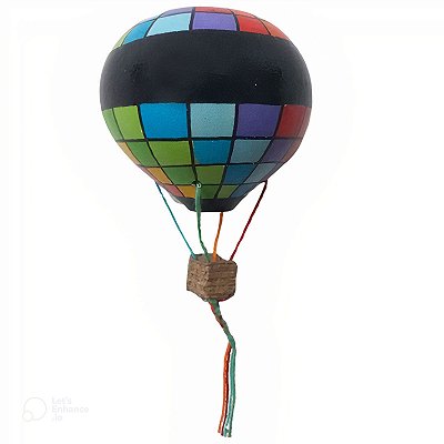 Balão Colorido em Cabaça P1 - SP