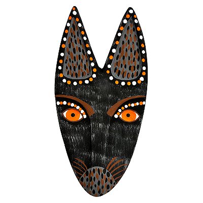 Máscara de Lobo P - Zé Crente - Ilha do Ferro - AL