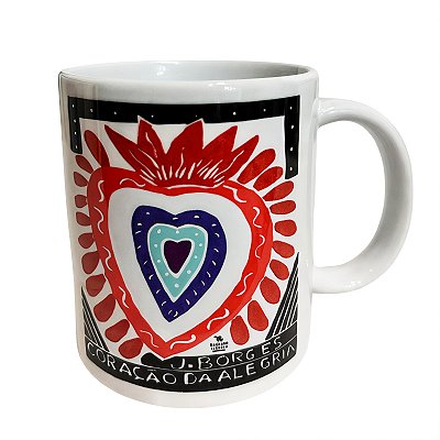 Caneca Xilogravura - J. Borges - PE