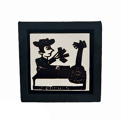 Quadro Preto e Branco Mini - J. Borges - PE