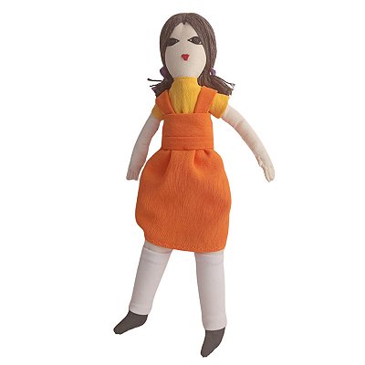 Boneca de Pano - Batatinha Frita 30Cm - Round Six - Associação dos Artesãos de Riacho Fundo - PB